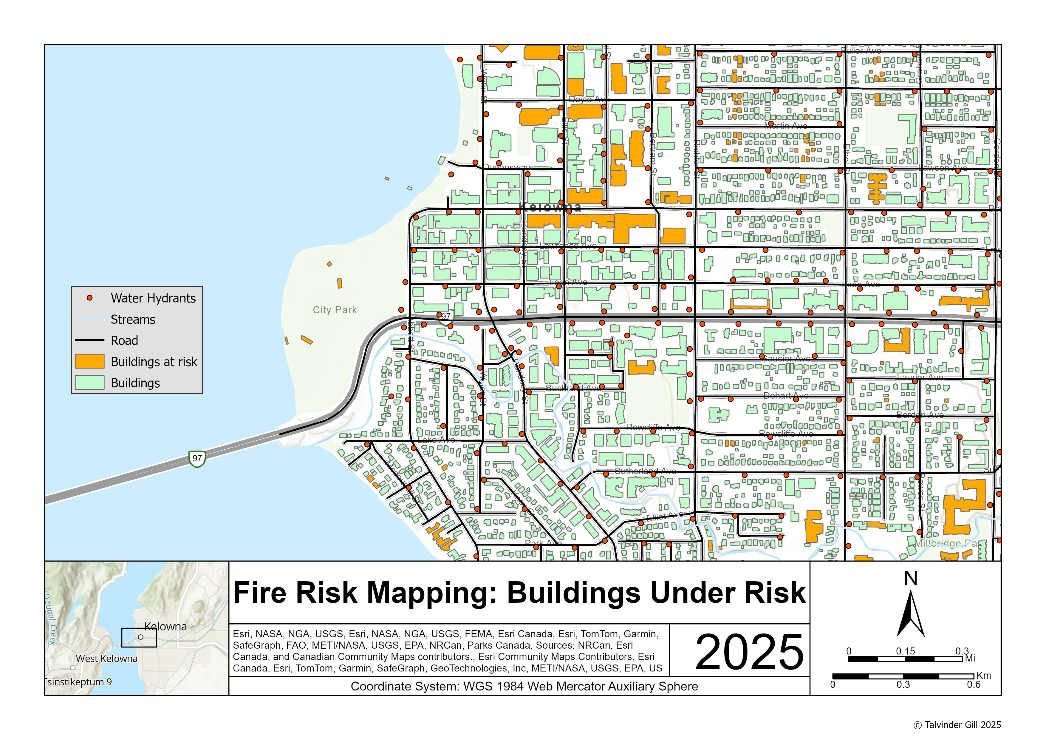 Kelowna Fire Hydrant Vulnerability