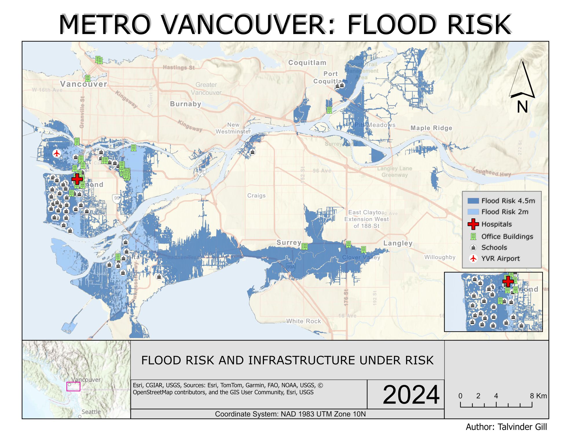 Metro Vancouver Flood Risk Mapping